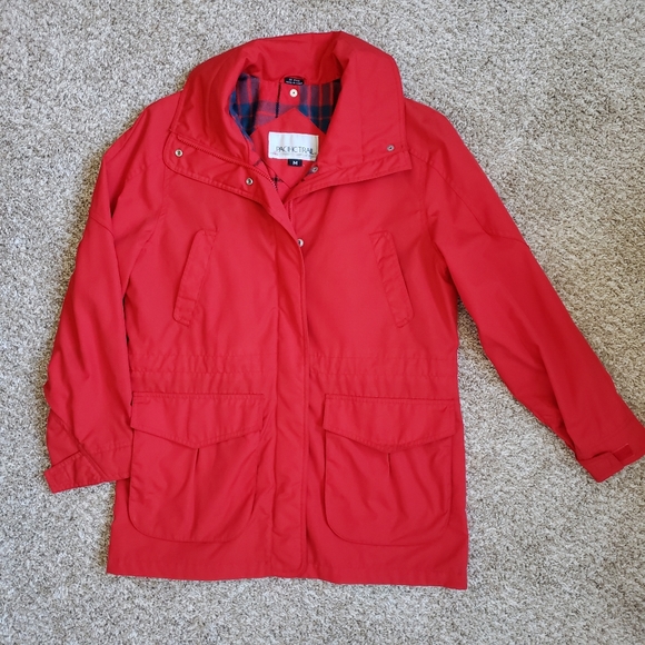 Pacific Trail Jacket Red Women's M No Hood - Picture 1 of 8